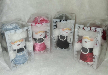 Nikolaus Schneemann 4 Stück